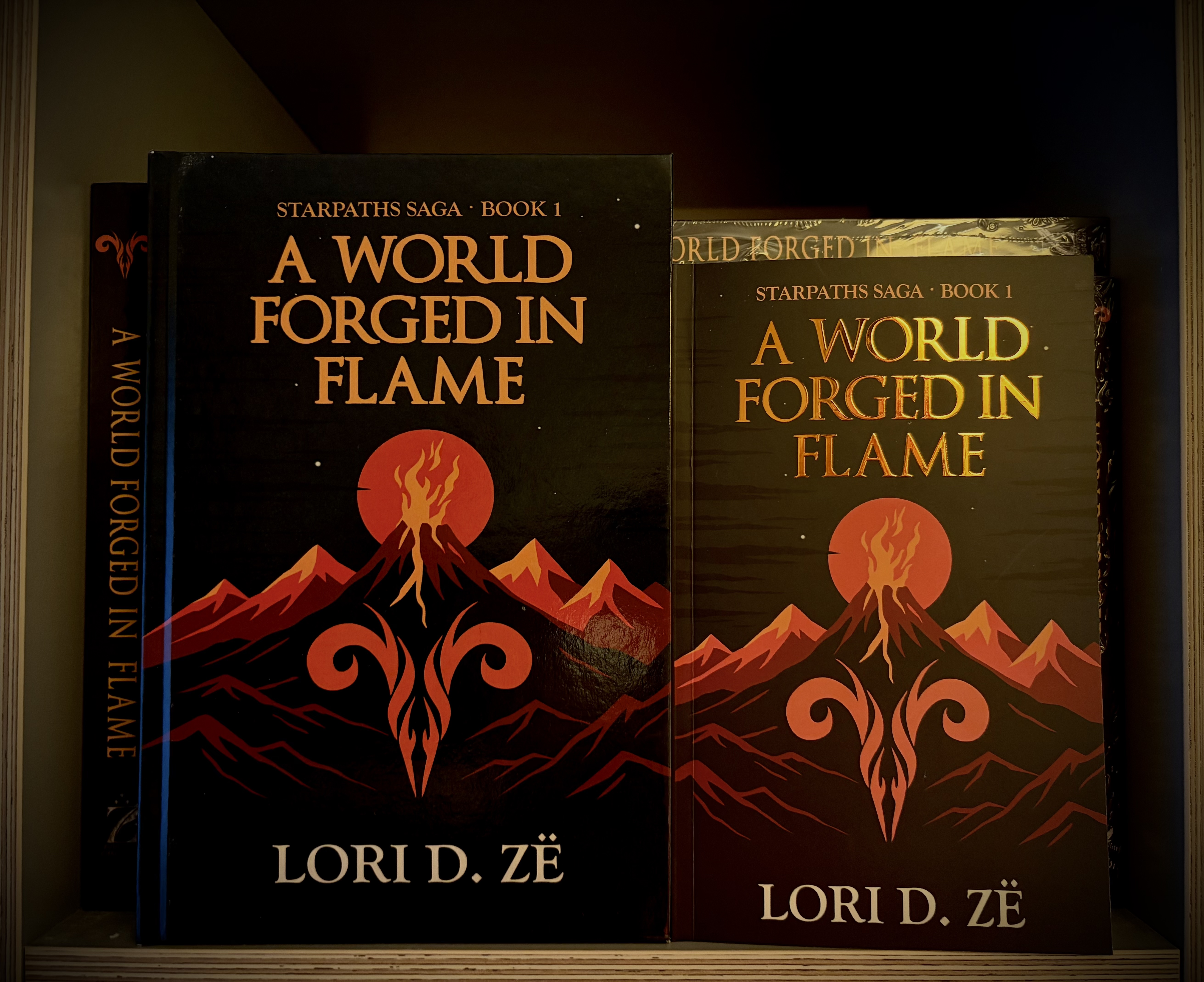 A World Forged in Flame — Print Editions