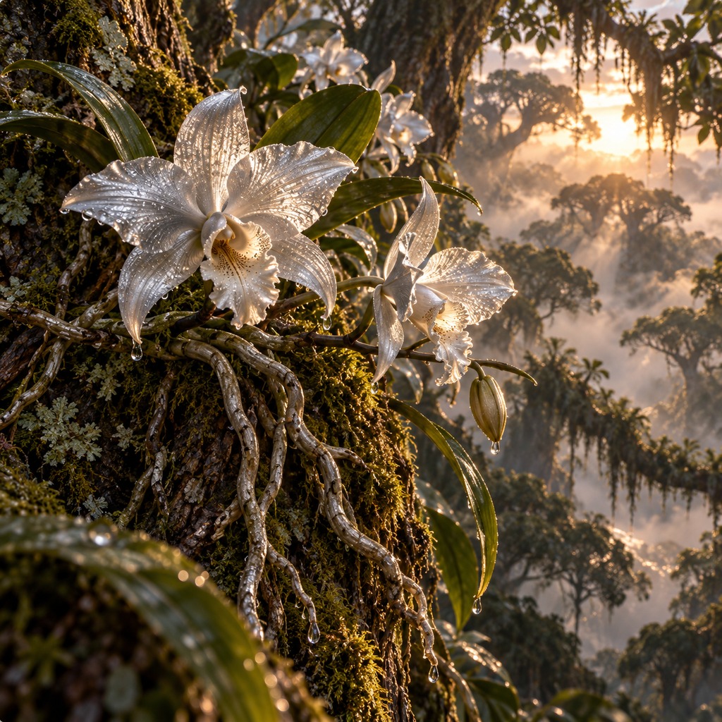 Argent Orchid